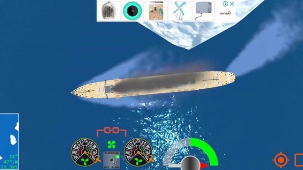 titanic in ocean liner simulator