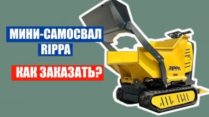 Мини-думпер RIPPA R205S - КАК ЗАКАЗАТЬ из КИТАЯ | Обзор