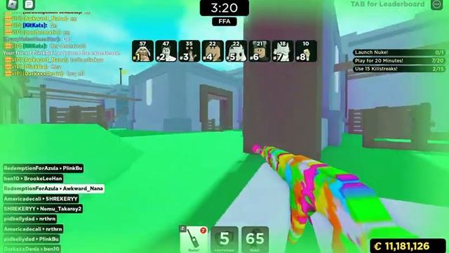 Last video of BIG Paintball! :( Using Radar, Care Package, and Nuke with Paintbrush Gun and Santas смотреть онлайн