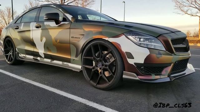 FIRST EVER!! CALL OF DUTY! Color Changing Camo Car!! Mercedes CLS63 AMG смотреть онлайн