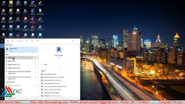 Bai 1.1. Giới thiệu về Revit, các thiết lập, thao tác cơ bản смотреть онлайн