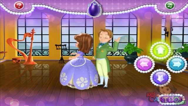 Sofia The First - Ballroom Waltz ( New Disney Games For Kids 3+)