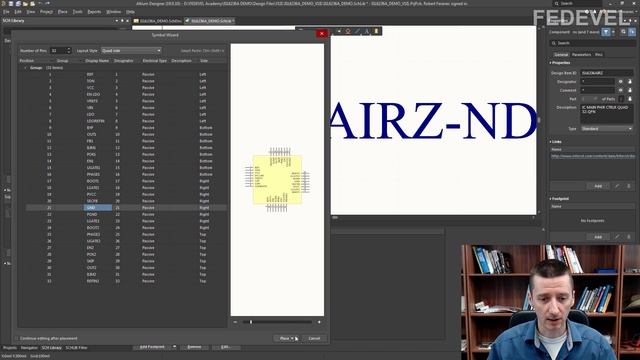 Altium - Quick way to create symbols with many pins смотреть онлайн