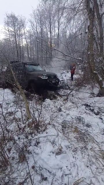 УАЗ на лебёдке смотреть онлайн