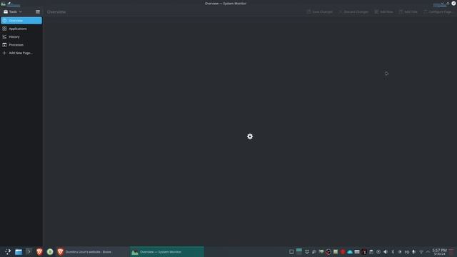 KDE Plasma 6 - Customize System Monitor смотреть онлайн