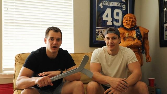 Gronk Bros Playing Mini Sticks Presented by Vivid Seats смотреть онлайн