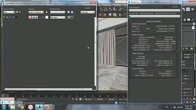 Vray HDRI setting edit |change from day to night scene смотреть онлайн