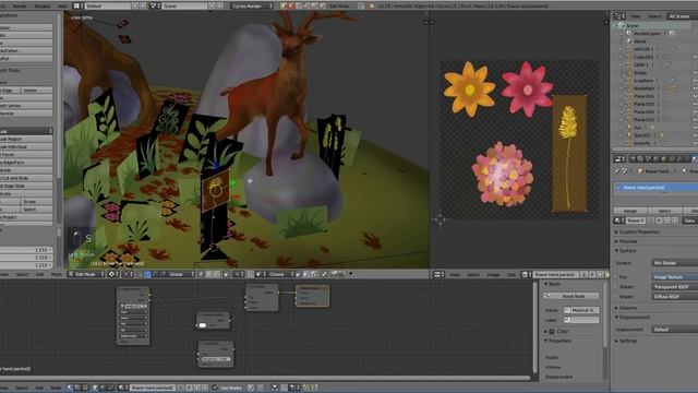 Grass, Plants, Leaves & Branches | Blender | Tutorial смотреть онлайн