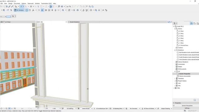L-169-3 ArchiCAD Project #70 - Third and Fourth Floor Design смотреть онлайн