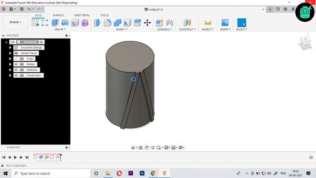 How to make candle holder in Fusion 360 смотреть онлайн