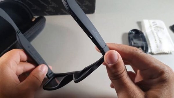 OhO sunshine Bluetooth 5.2 Smart sunglasses glasses | Polarized MATTE black l $39!