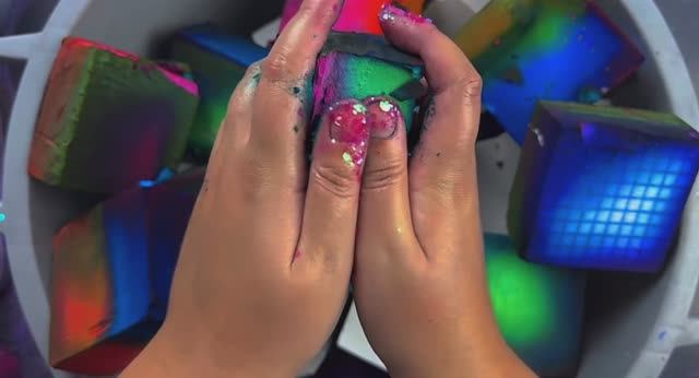 Асмр мел( магнезия)