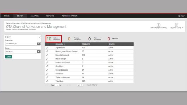 SynXis CRS- OTA Activation Wizard смотреть онлайн