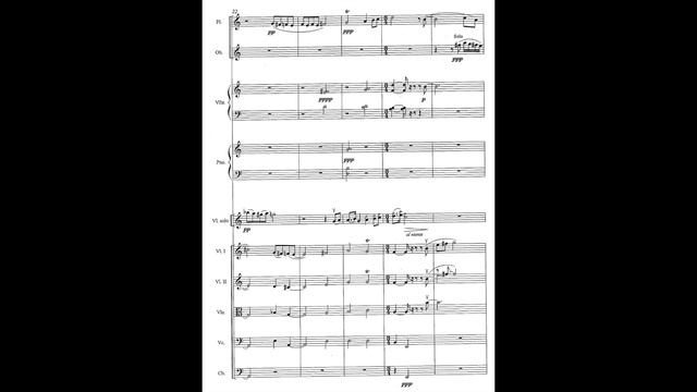 G. Kancheli - Bridges To Bach [SCORE VIDEO]