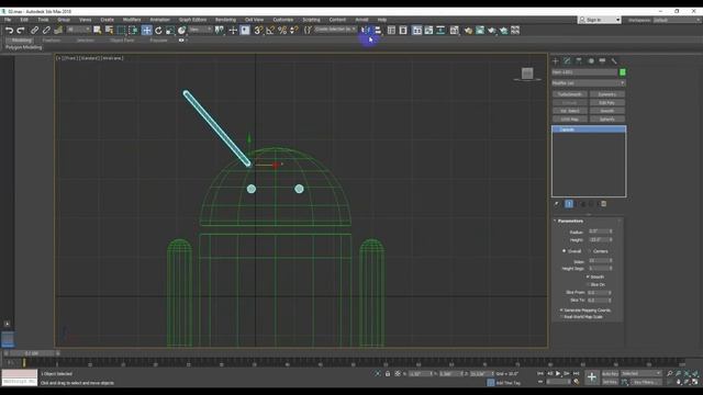 Android Logo Animation in 3Ds Max смотреть онлайн