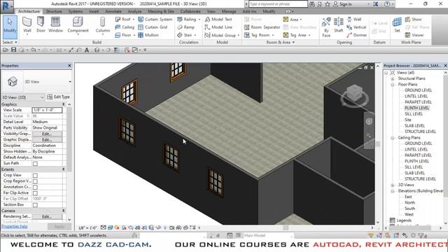 #8.HOW TO USE WINDOW AND MODIFY WINDOW PARAMETERS IN REVIT? | REVIT ARCHITECTURE TUTORIAL IN HINDI смотреть онлайн