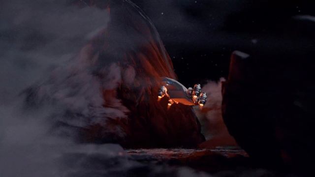 Blender Render Clip for Project H - Set 2 - Landing the spaceship смотреть онлайн