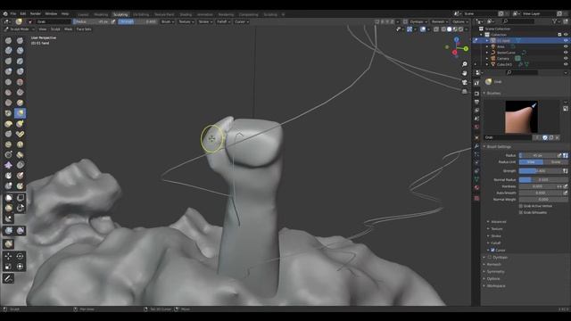 09. Strength + Process (blender eevee scene + krita) смотреть онлайн
