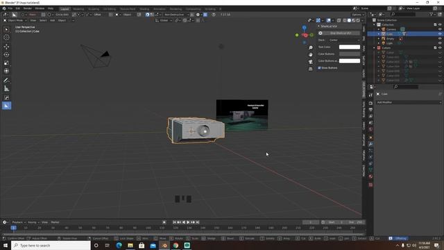Boxcutter/Hardops tutorial/Hard surface model смотреть онлайн