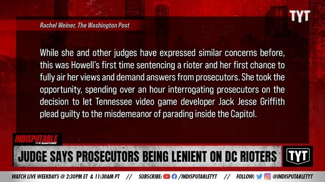 Judge Says Capitol Riot Prosecutors Are Too Lenient смотреть онлайн