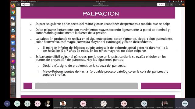 SEMIOLOGÍA ABDOMINAL - PEDIATRÍA смотреть онлайн