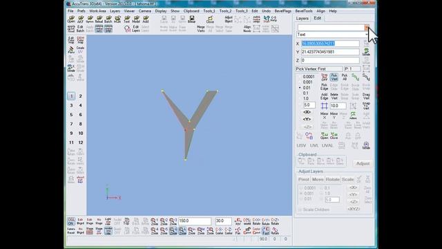 Create Y Shape Using AccuTrans 3D (04 06 2016) смотреть онлайн