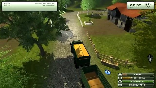 Farming Simulator 2013 UNIMOG 2450 6X6 V 2 смотреть онлайн