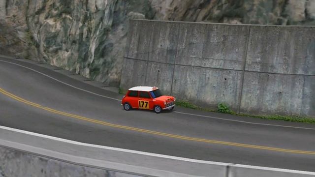 MINI COOPER POCKET RALLY LITE GAMEPLAY WITH EUROBEAT смотреть онлайн