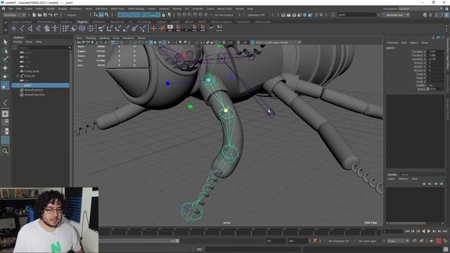 Maya Tutorial | Rigging Basics Part 1 смотреть онлайн
