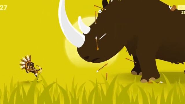 Level 100 Woolly rhinoceros (Big Hunter) смотреть онлайн