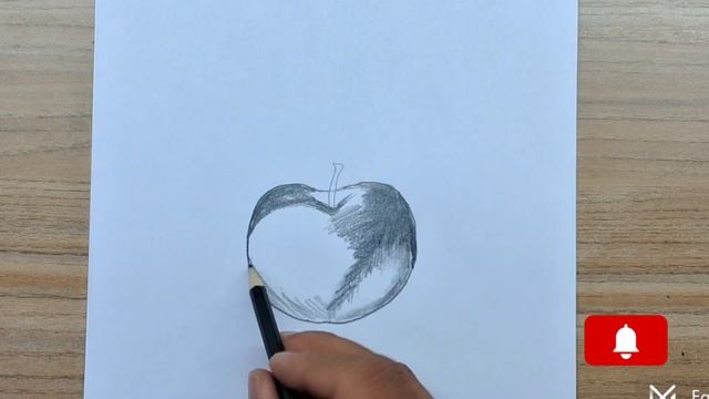 Apple sketching drawing #Apple sketch смотреть онлайн