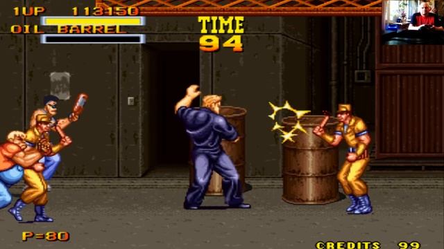 Игровой Автомат WinKawaks Neo Geo Burning fight Пылающий бой Лихое время 90х Вячеслав смотреть онлайн