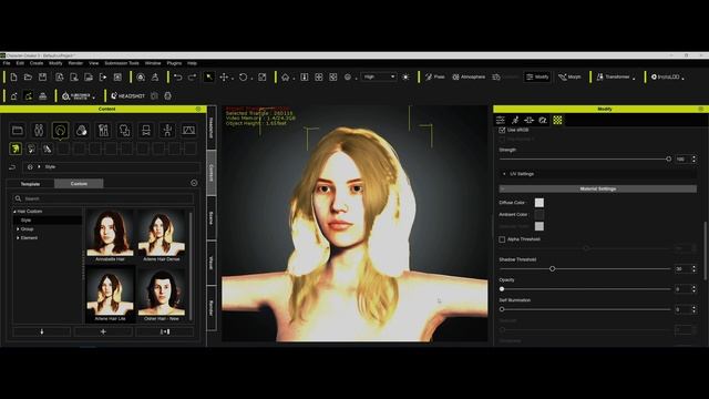 Detailed Daz Hair to CC3's Hair System смотреть онлайн