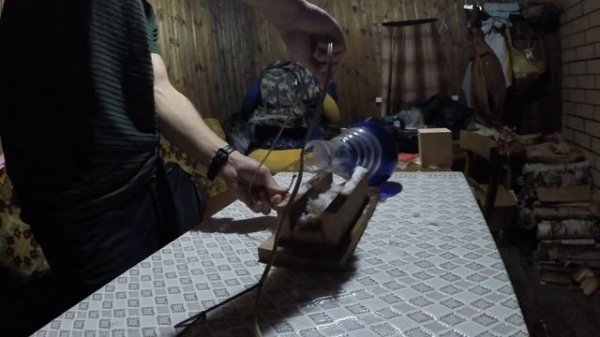 Резка изделия из стекла, стеклянная колба