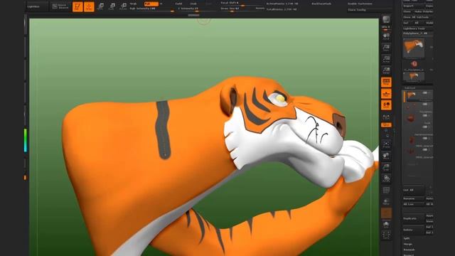 Brown Bag Films Tutorial | ZBrush Curves for Texture смотреть онлайн