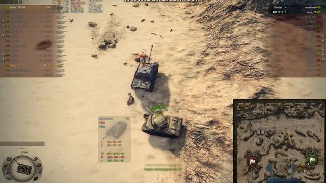 Т49 против JPanter и арта AMX 13F3 ВоВаН МОЛОТОК!!! смотреть онлайн