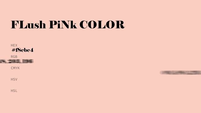 Flush Pink color #f8cbc4 hex Cool Red color f8cbc4 смотреть онлайн