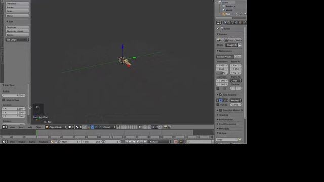 How to make 3D text in blender 2.78 смотреть онлайн
