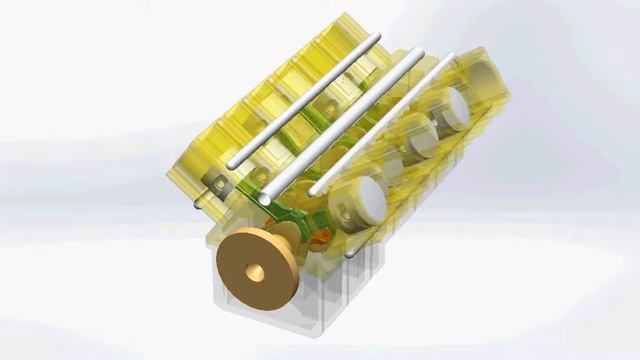 V12engine solidworks 2012 modelling смотреть онлайн