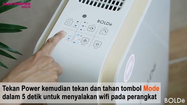 TUTORIAL BOLDE SMART AIR PURIFIER TERHUBUNG KE SMARTPHONE