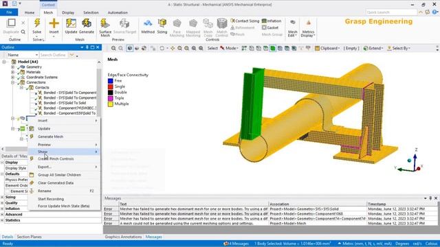 Nonlinear Aalysis Of Pipe and its Clamp support Using ANSYS смотреть онлайн