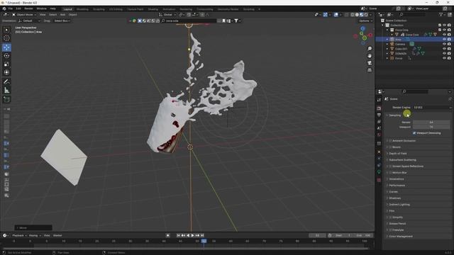 COKE beverage commercial Ads in blender | WATER Simulations in Blender ( No Addon ) смотреть онлайн