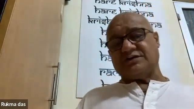 HG Rukma Prabhuji SB 1.19.33-34 смотреть онлайн