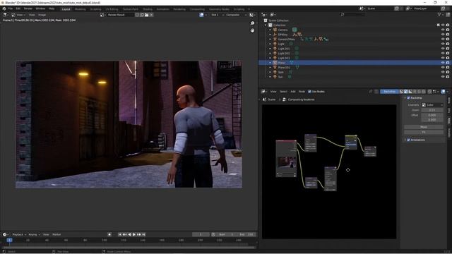 TUTO BLENDER : EFFET DE BROUILLARD DANS CYCLES (MIST) смотреть онлайн