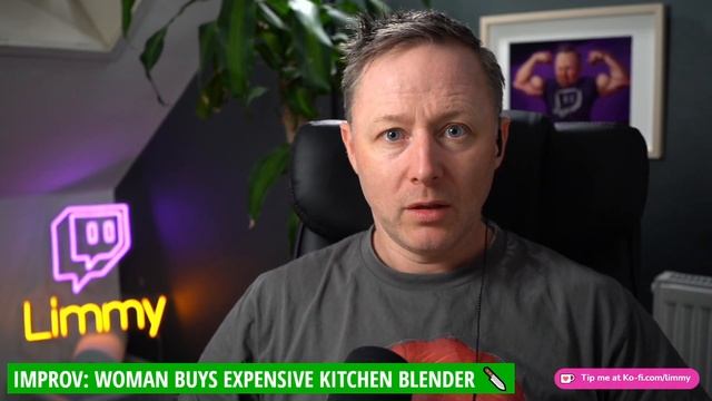 Limmy Improv: Woman Buys Expensive Kitchen Blender [2021-10-20] смотреть онлайн