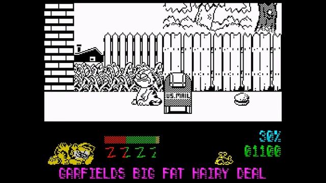 GARFIELD - BIG, FAT, HAIRY DEAL [ZX Spectrum]