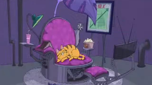 Жирный домашний кот смотреть онлайн