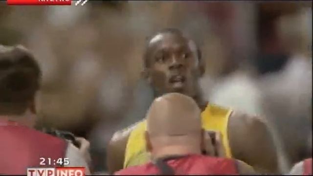 Usain Bolt NEW RECORD THE WORLD 9,58 смотреть онлайн