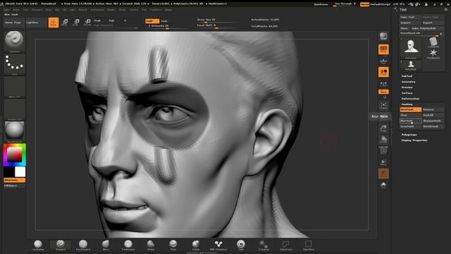 ZBrushCore - Paul Gaboury - Chapter 5 Using Masks смотреть онлайн