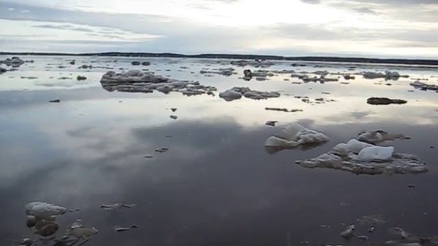 Ледоход Енисей.